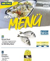 Metro - Monats-Menü