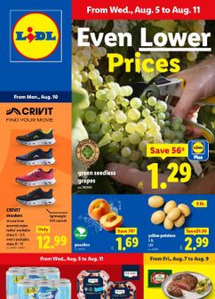 Lidl weekly ad from Wednesday 08/05