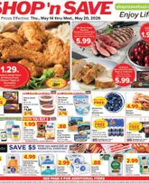 Shop & Save Market weekly ad from Thursday 05/14