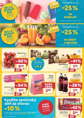 Billa leták platný od stredy 10.06.