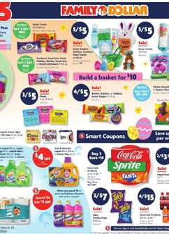Family Dollar weekly ad from Sunday 03/22