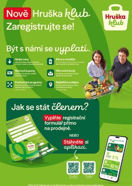 Hruška leták od středy 22.07.