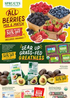 Sprouts Farmers Market weekly ad from Wednesday 07/29