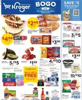 Kroger weekly ad from Wednesday 03/18