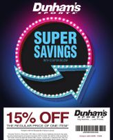 Dunham's Sports - Coupon