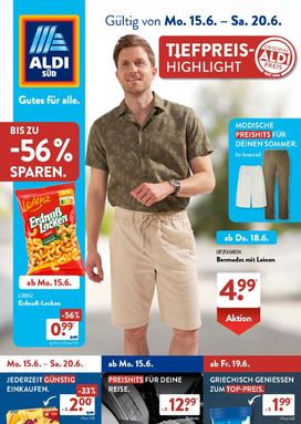 Aldi Süd Německo leták od pondělí 15.06.