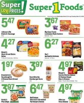 Super 1 Foods - Hot Sheet