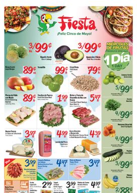Fiesta Mart weekly ad from Wednesday 04/29