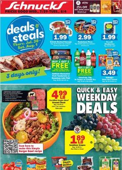 Schnucks weekly ad from Wednesday 07/29