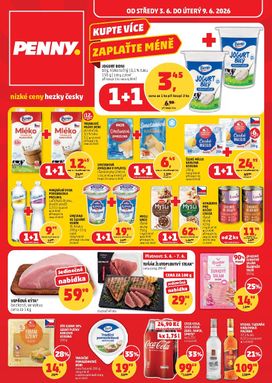 PENNY Česko leták platný od stredy 03.06.