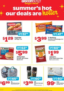 Grocery Outlet weekly ad from Wednesday 07/29