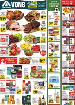 Vons weekly ad from Wednesday 05/27