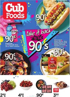Cub weekly ad from Sunday 05/24