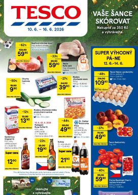 Tesco leták od středy 10.06.