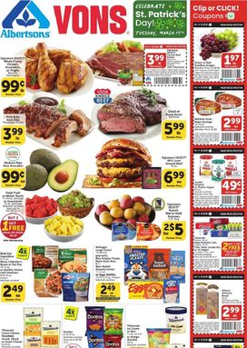Vons weekly ad from Wednesday 03/11