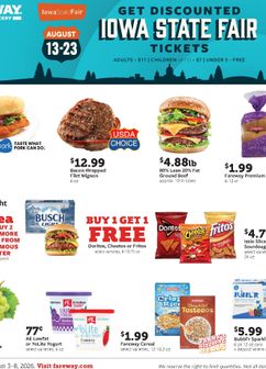Fareway weekly ad from Monday 08/03