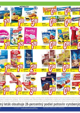 Makos leták platný od pondelka 09.03.