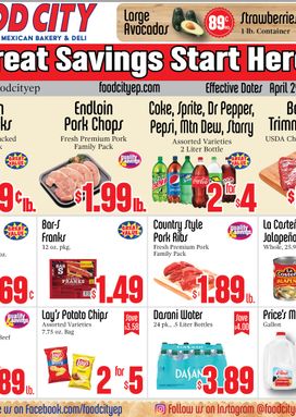 Food City weekly ad from Wednesday 04/29