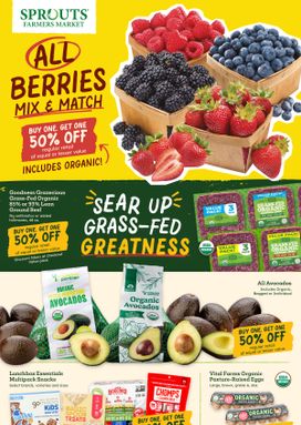 Sprouts Farmers Market weekly ad from Wednesday 07/29
