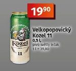 Velkopopovický Kozel 11 pivo 0,5 l