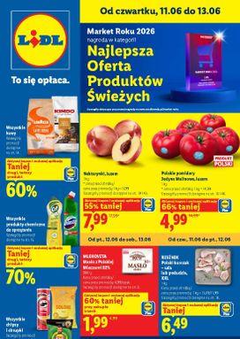Lidl Polsko leták od čtvrtka 11.06.