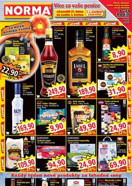Norma leták od pondělí 27.04.