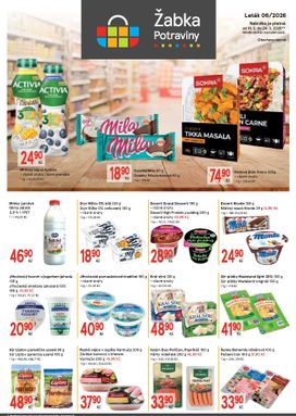 Žabka leták od středy 11.03.