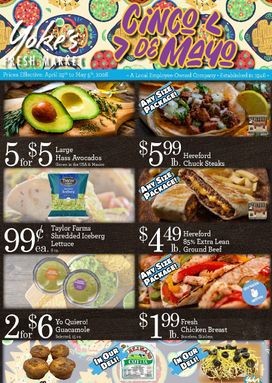 Yoke's weekly ad from Wednesday 04/29