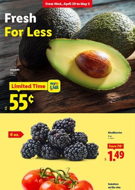 Lidl weekly ad from Wednesday 04/29