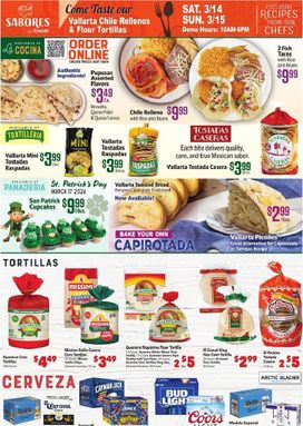Vallarta weekly ad from Wednesday 03/11