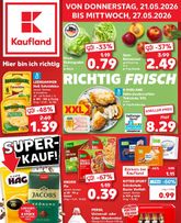 Kaufland-Prospekt von Donnerstag 21.05.