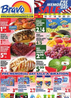 Bravo weekly ad from Friday 05/15