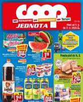 COOP Jednota leták platný od štvrtka 11.06.