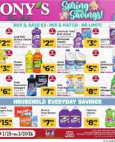 Tony's Fresh Market - March Savings Guide