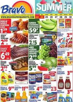 Bravo weekly ad from Friday 07/24