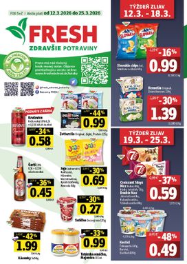 Fresh - Stredné a západné Slovensko