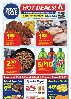 Save a Lot weekly ad from Thursday 05/14
