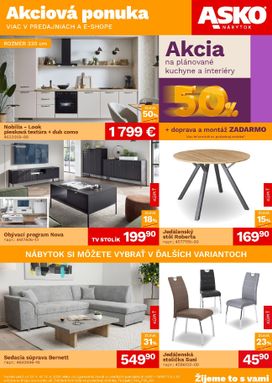 ASKO NÁBYTOK - Akčná ponuka