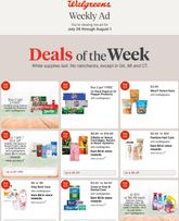 Walgreens weekly ad from Sunday 07/26