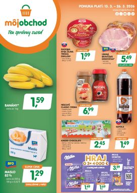 Môj obchod leták platný od piatku 13.03.