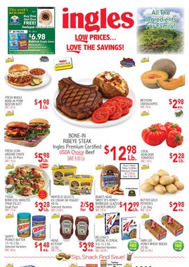 Ingles Markets weekly ad from Wednesday 07/29