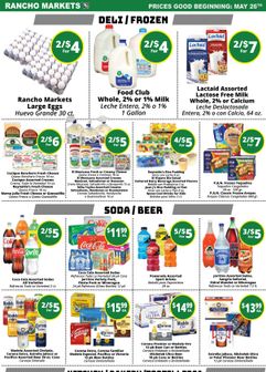 Rancho Markets weekly ad from Tuesday 05/26