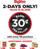 Hy Vee - 2-Days Only!