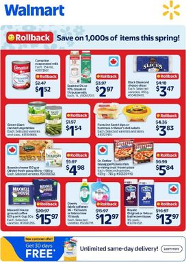 Walmart flyer from Thursday 03-19