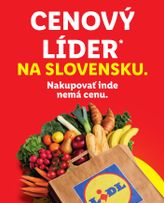 Lidl - Cenový líder zlacňuje