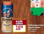 Velkopopovický Kozel nealko 0,5 l