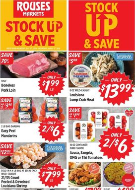 Rouses Markets weekly ad from Wednesday 07/29