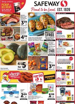 Safeway weekly ad from Wednesday 03/18