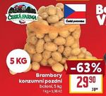 Brambory konzumní pozdní balení 5 kg