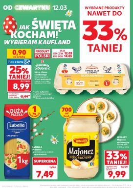 Kaufland Polsko leták od čtvrtka 12.03.